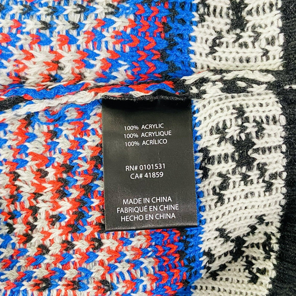 GI Joe Men's Medium Ugly Christmas Sweater Black Cobra Enemy Fair Isle NWT - Picture 4 of 6